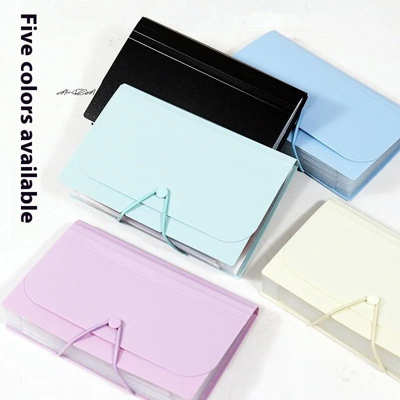 A6 Nail Stamping Plate Holder – 7-Slot Storage Booklet Nail Plate Organizer QXL
