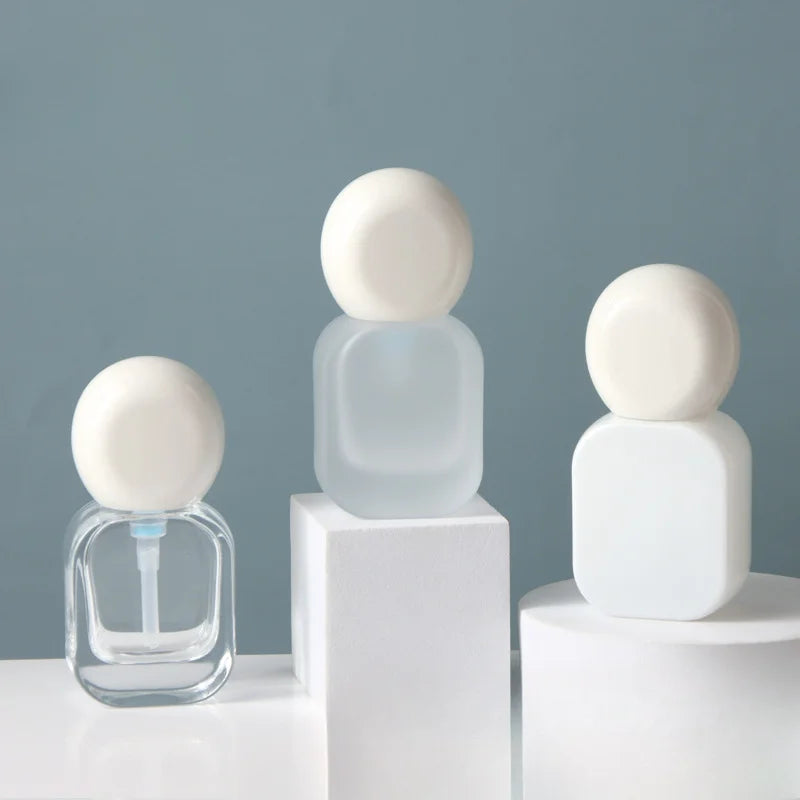 20ml Frosted Glass Perfume Spray Bottle | Travel Atomizer Perfume Atomizer QXL