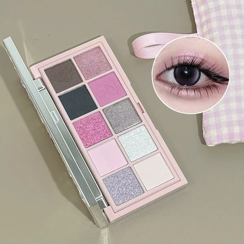 NICEKEY 6-Pc Makeup Gift Set | Eyeshadow, Lip Stain & Highlight Makeup Gift Set QXL