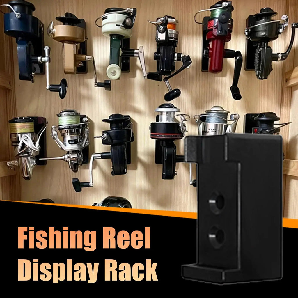 Fishing Reel Wall Mount Holder | Quick-Release Storage Fishing Reel Holder QXL