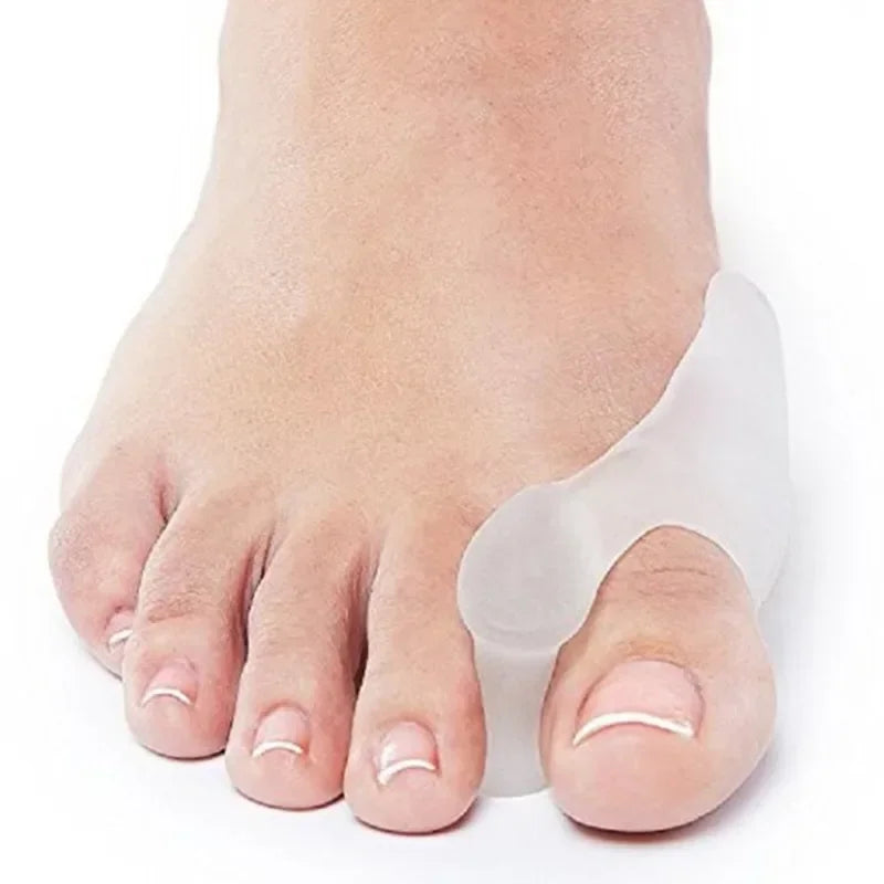 Silicone Gel Toe Separators & Spacers – 2-Pack Toe Protectors Toe Separator QXL