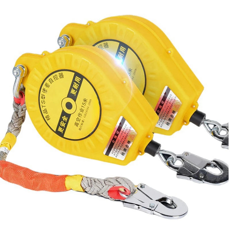 5M Fall Arrester Auto-Lock Safety Device | 150kg Rated Fall Arrester Device QXL