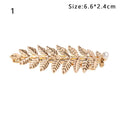 Golden Leaf Bridal Hair Crown & Headband | Wedding Hair Jewelry Bridal Hair Crown QXL 1