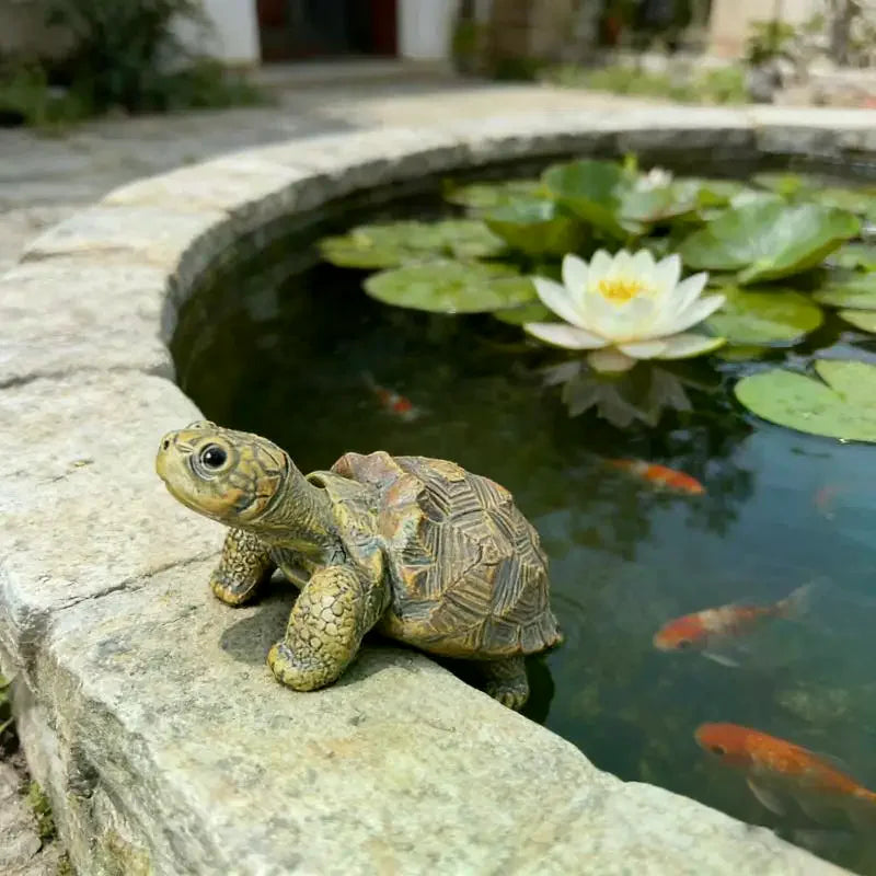 Resin Turtle Hanging Flower Pot | Wall-Mount Animal Planter Wall Hanging Planter QXL Default Title