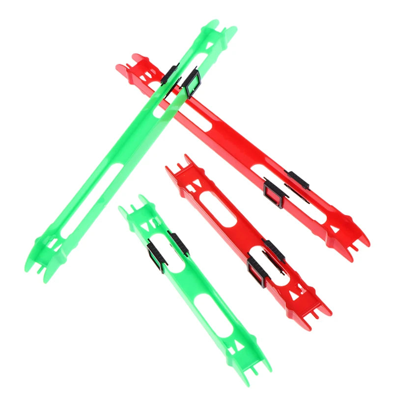 10-Pack Fishing Line Winding Boards & Holder – Red & Green Fishing Line Winder QXL