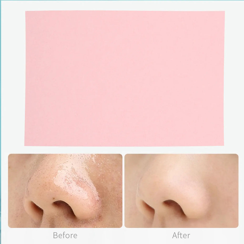 4-Pack Facial Oil Blotting Sheets | 400 Oil Absorbing Papers Facial Blotting Sheets QXL