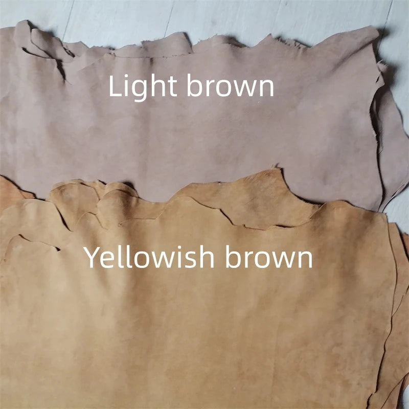 Frosted First Layer Sheepskin Leather 0.7–1mm | DIY Craft Fabric Leather Craft Fabric QXL