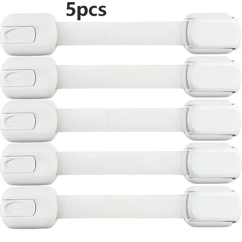 Baby Safety Cabinet Locks & Adhesive Drawer Latches Baby Cabinet Locks QXL B257 5PCS