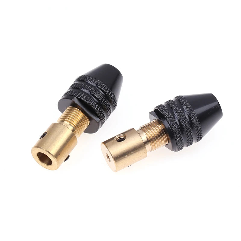 Mini Drill Chuck Collet Set 0.3–3.4mm | 5 Sizes + Wrench Mini Drill Chuck QXL