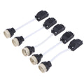 5-Pack GU10 Ceramic Lamp Holders with Terminal Box | 250V 2A Lamp Holder Socket QXL Default Title