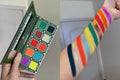 10-Color Waterproof Eyeshadow Palette | High Pigment & Vegan Eyeshadow Palette QXL Frog 10 Color