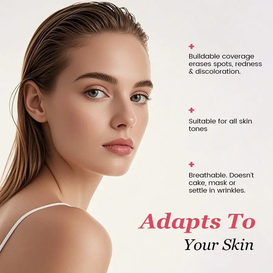 SMOOCHE Color Changing Liquid Foundation – Buildable 30ml Liquid Foundation QXL