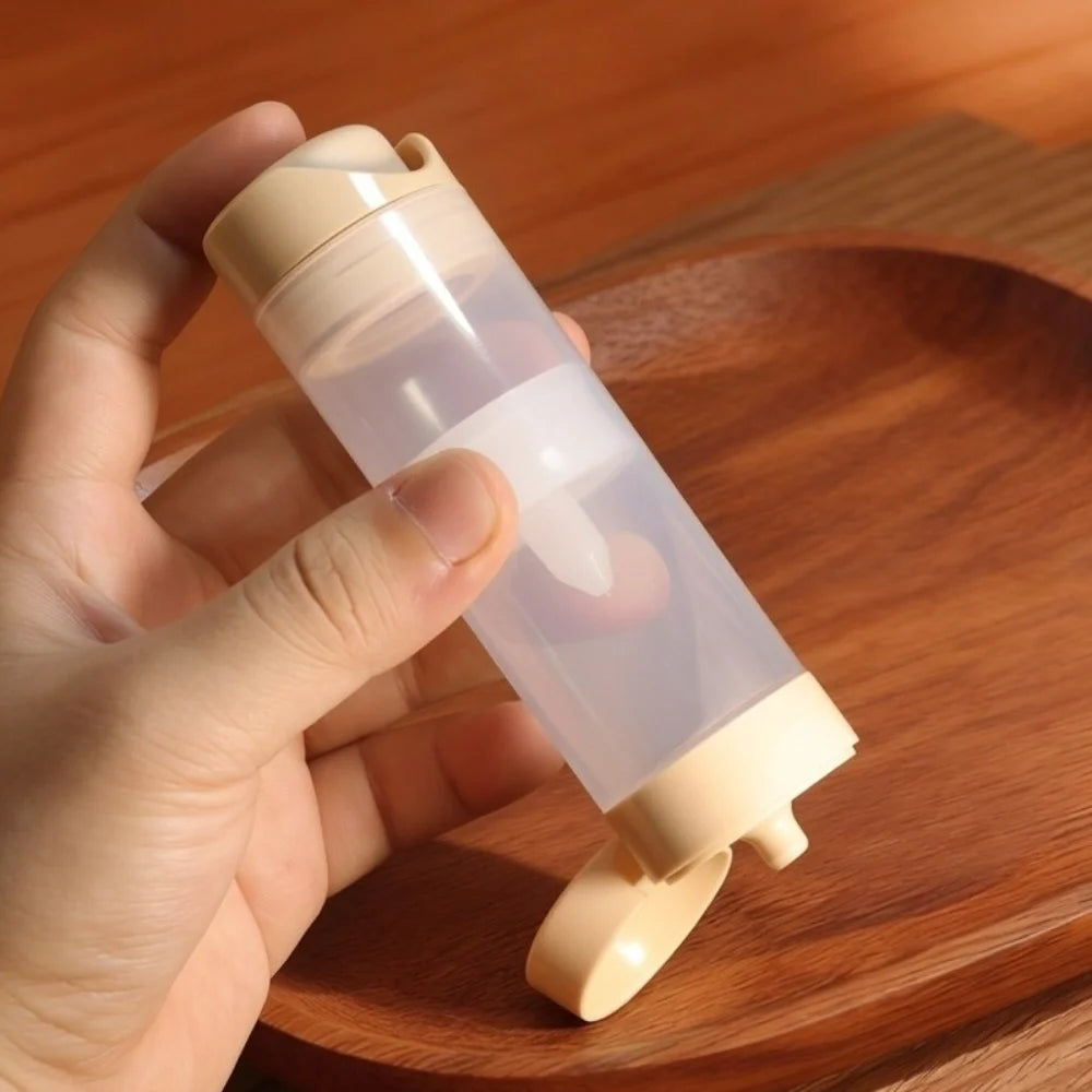 50/80ml Leakproof Vacuum Airless Pump Travel Bottles Refillable Airless Pump Travel Bottle QXL
