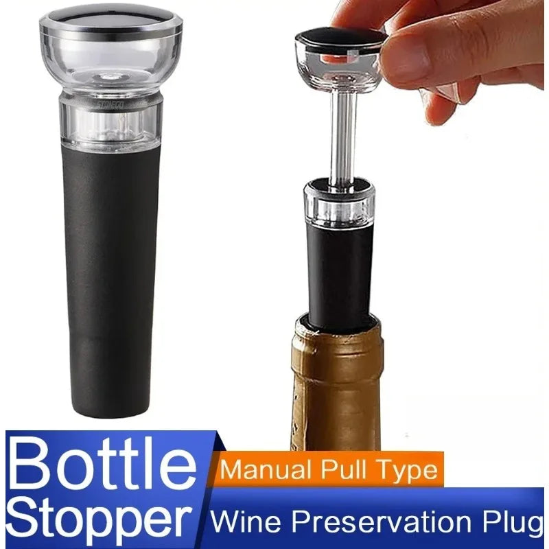 Vacuum Wine Bottle Stopper – Airtight Freshness Sealer Wine Bottle Stopper QXL