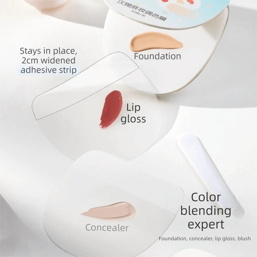 Disposable Makeup Color Mixing Paper Pad | 100 Sheets Makeup Mixing Pad QXL