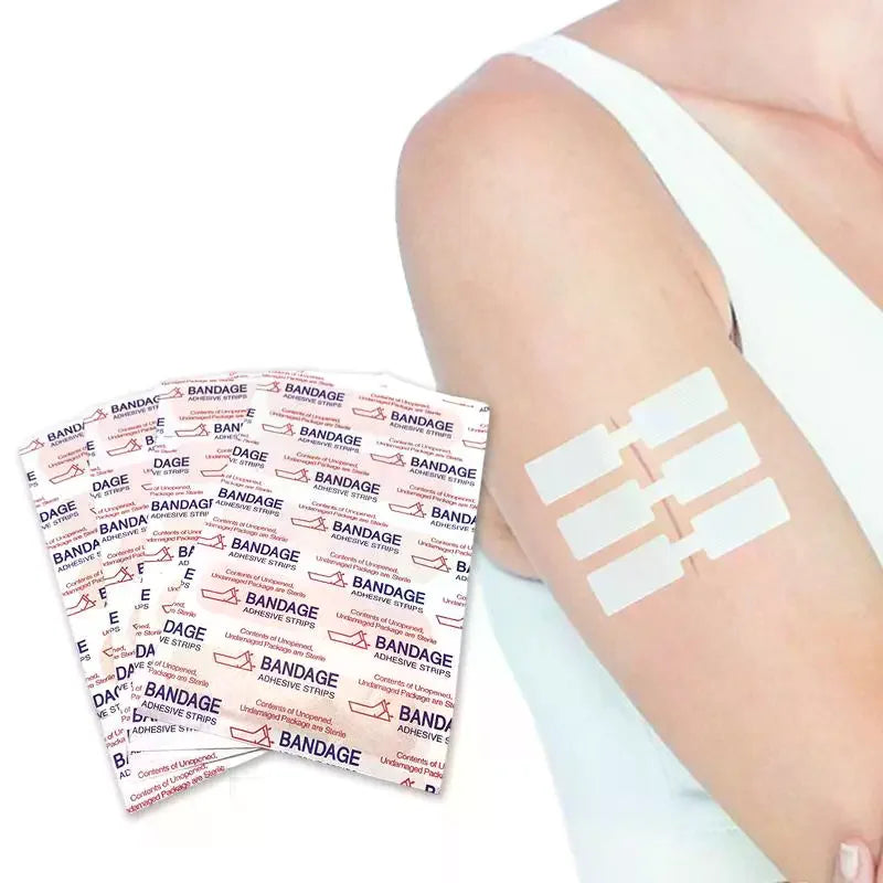 Butterfly Closure Strips | Adhesive Wound Bandages 25/50 Pack Wound Closure Strips QXL