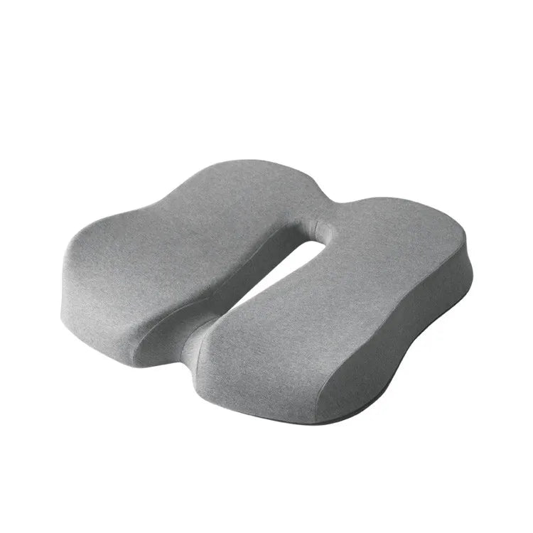 Memory Foam Seat Cushion | Ergonomic Sit Bone Support Memory Foam Cushion QXL Light gray
