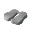 Memory Foam Seat Cushion | Ergonomic Sit Bone Support Memory Foam Cushion QXL Light gray