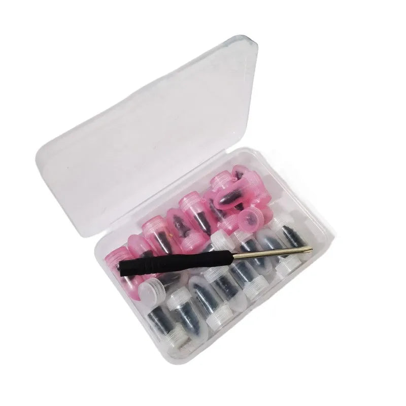 Rubber Nail Tire Puncture Repair Kit | Car & Motorcycle Tire Repair Kit QXL 10B 10S 1Screwdri