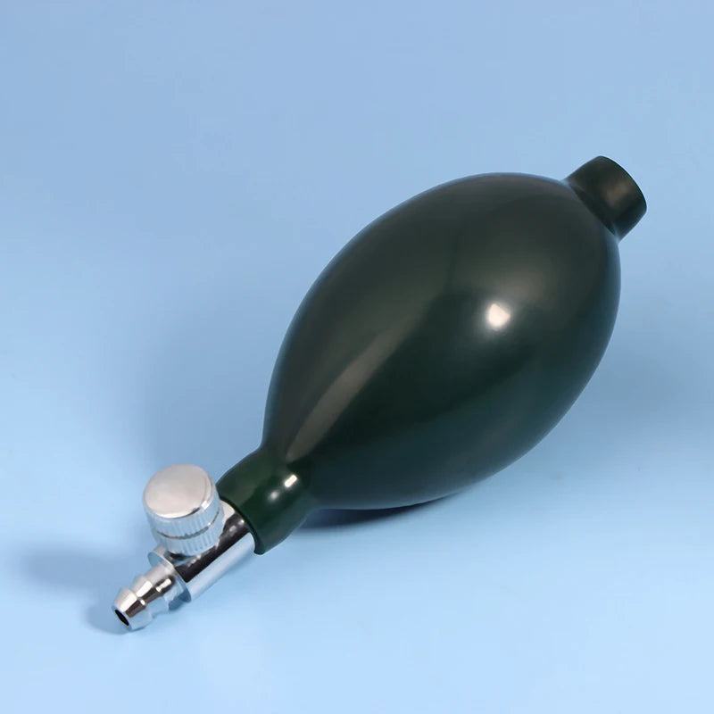 Dark Green Inflator Bulb Pump & Metal Valve | BP Monitor Part BP Monitor Accessory QXL 1pcs