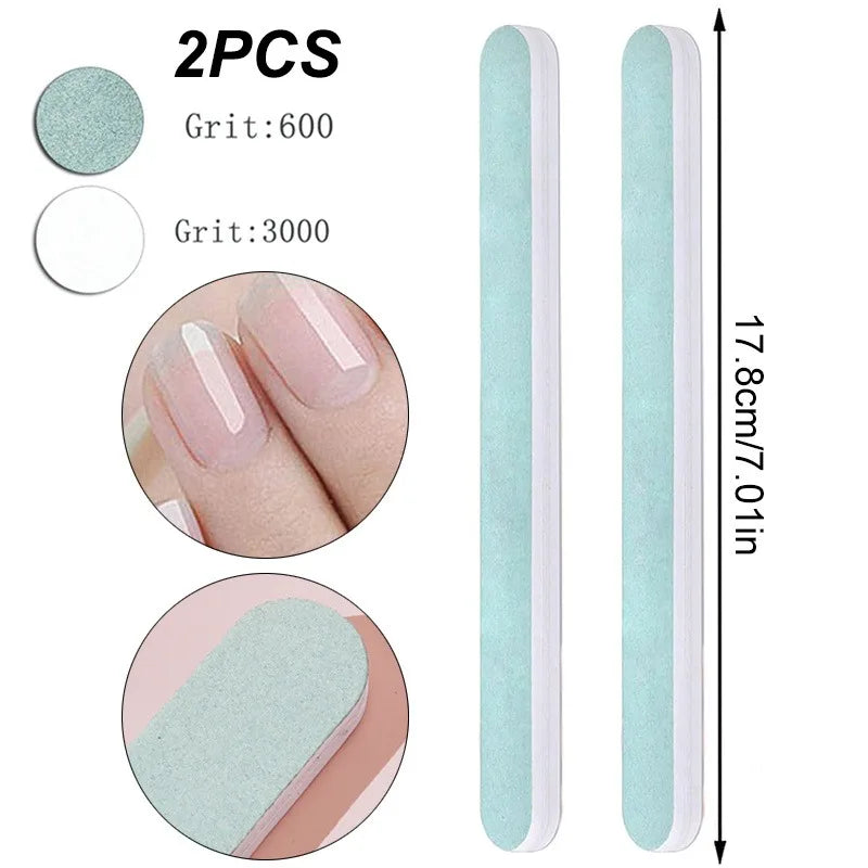 22-Pc Nail File & Manicure Set | Buffer, Cuticle & Pedicure Tools Nail Manicure Set QXL