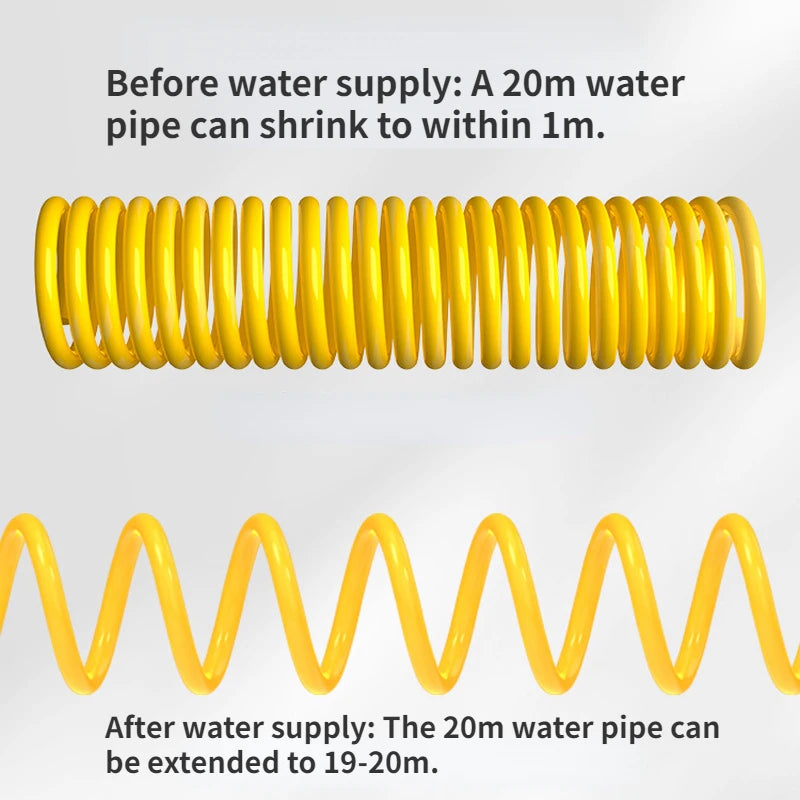 High-Pressure Car Wash Hose & Nozzle Set 10–30m | Extension Pressure Wash Hose Set QXL