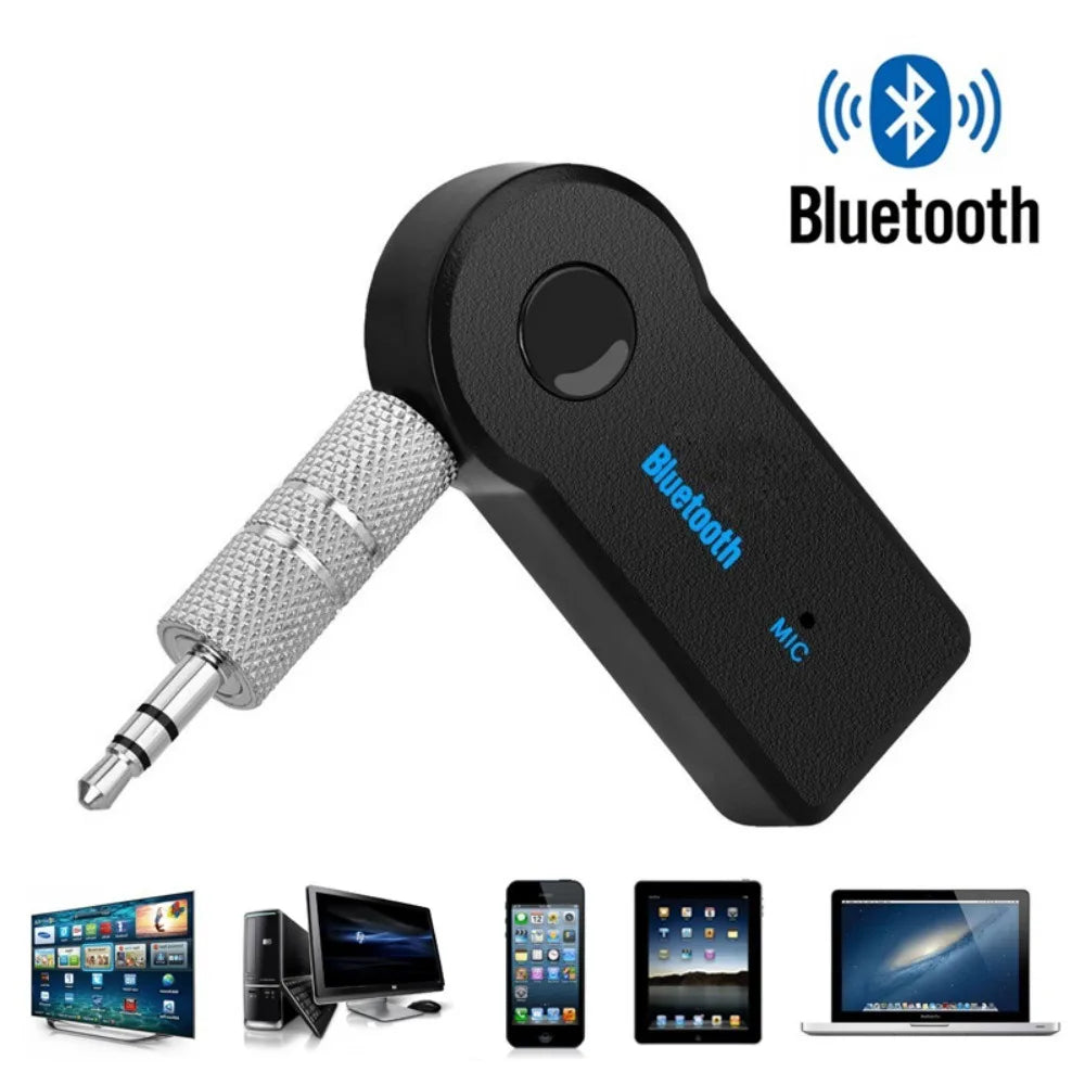 Bluetooth 5.0 Receiver 3.5mm AUX Adapter – Car & Headphone Bluetooth AUX Receiver QXL