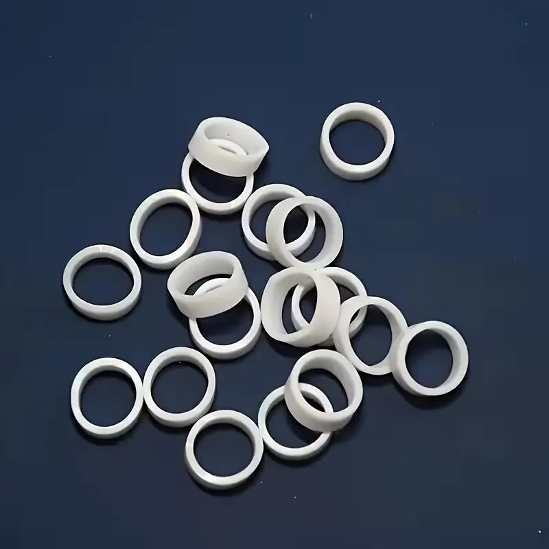 260-Pack White Silicone Cable Straps | Flexible Wire Organizer Silicone Cable Straps QXL
