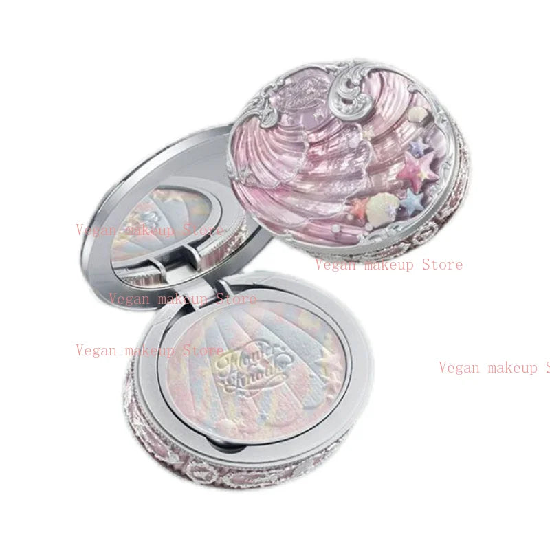 Flower Knows Shell Jewelry 10-Pc Makeup Gift Set | Eyeshadow Makeup Gift Set QXL