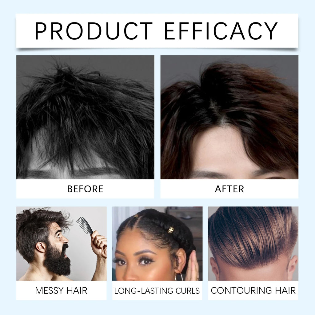 HOEGOA Matte Hair Clay – Strong Hold Non-Greasy Styling Cream Hair Styling Clay QXL