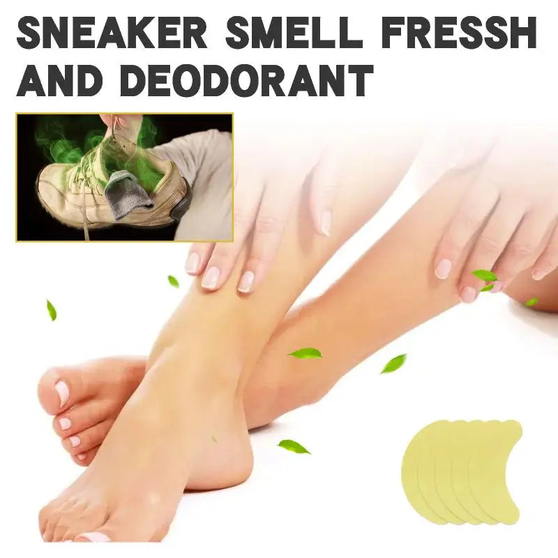 10-Pack Shoe Deodorant Inserts | Lemon & Mint Freshener Patches Shoe Deodorant Inserts QXL