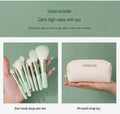 8-Piece Ultra Soft Makeup Brush Set with Storage Bag Makeup Brush Set QXL 8 brushes and bags