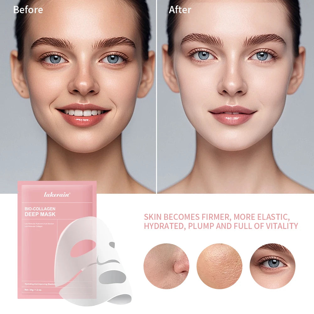 Collagen Overnight Face Mask – Deep Hydration & Pore Minimizing Collagen Sleeping Mask QXL