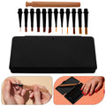 Modular Nail Brush Set | Replaceable Heads Manicure Kit Nail Art Brush Set QXL Default Title