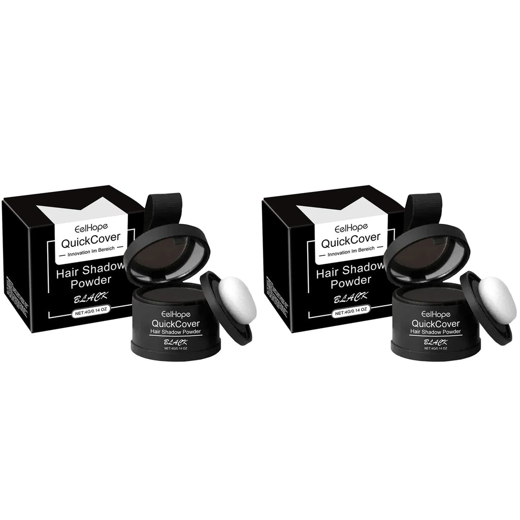 Eelhope Hairline Powder – Instant Root Cover, Waterproof 4g Hair Root Cover Powder QXL Buy 1 Get 1 Free