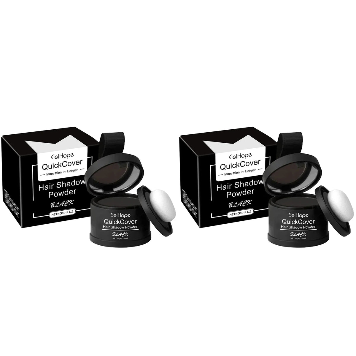 Eelhope Hairline Powder – Instant Root Cover, Waterproof 4g Hair Root Cover Powder QXL Buy 1 Get 1 Free