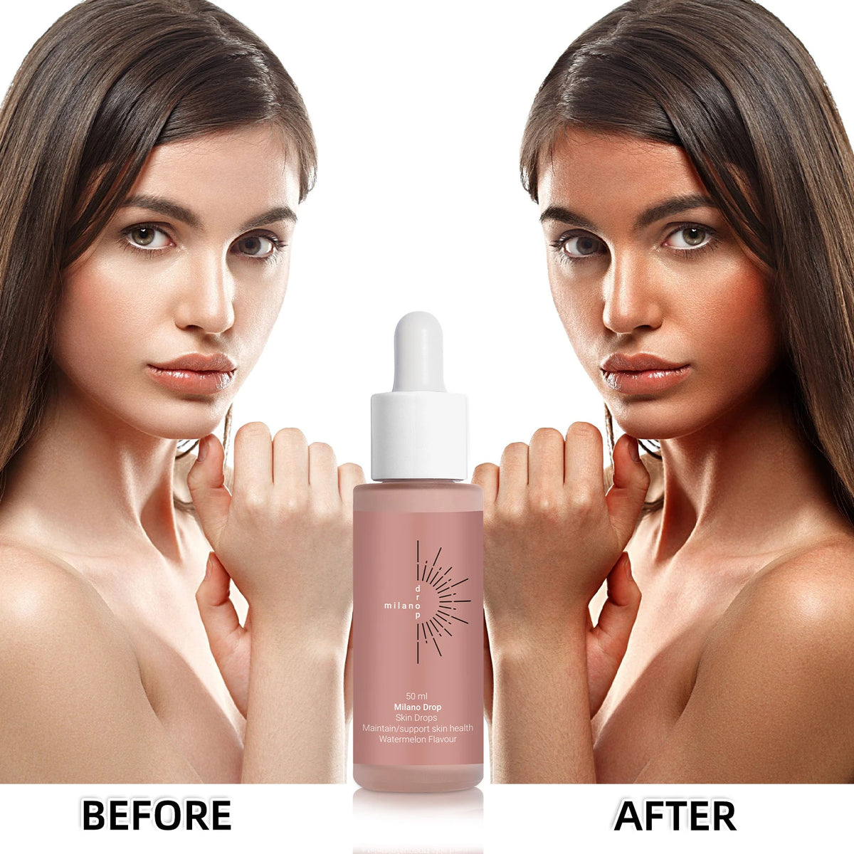 Sunless Self-Tanning Drops 50ml | Natural Bronze Glow Self-Tanning Drops QXL