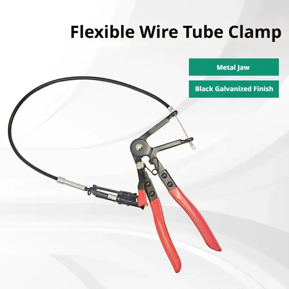 Flexible Cable Hose Clamp Pliers | 24.4" Auto Repair Tool Hose Clamp Pliers QXL