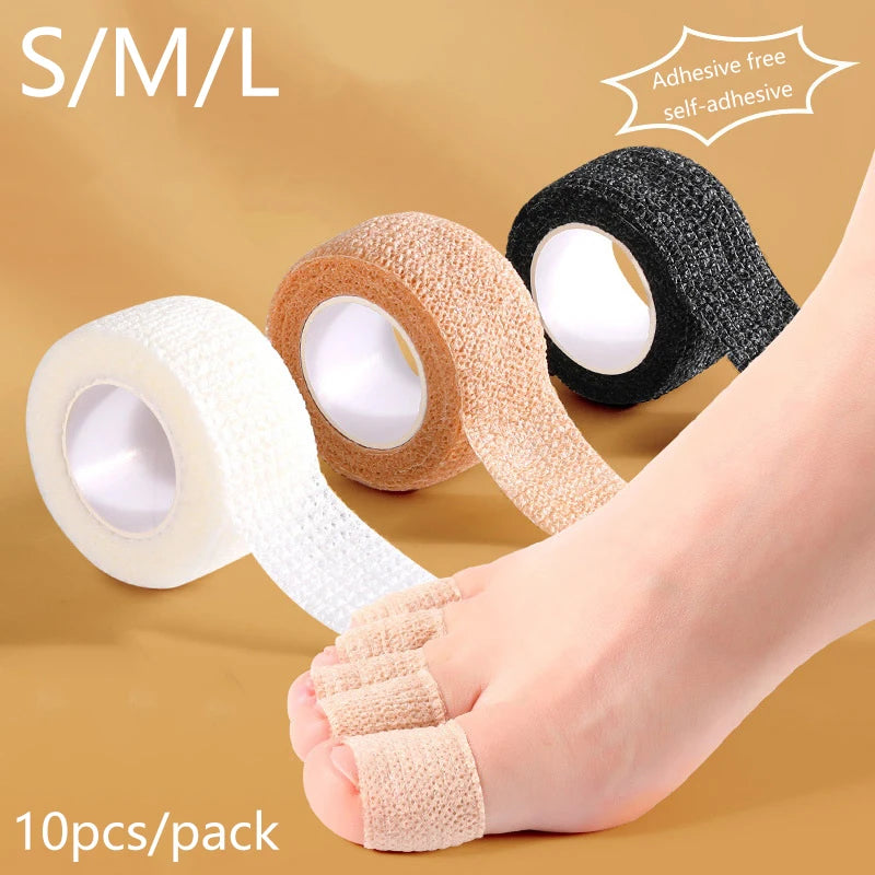 10-Roll Self-Adhesive Elastic Bandage Wrap | Sports & First Aid Elastic Bandage Wrap QXL