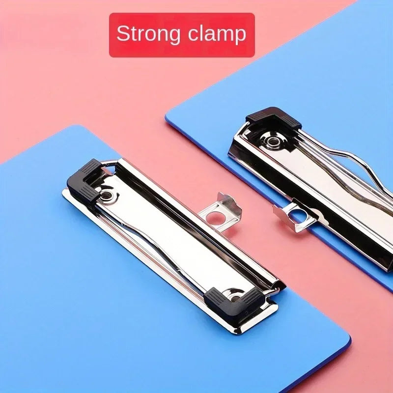 A4 Plastic Clipboard Writing Pad Folder | Thickened Board Clipboard Writing Board QXL