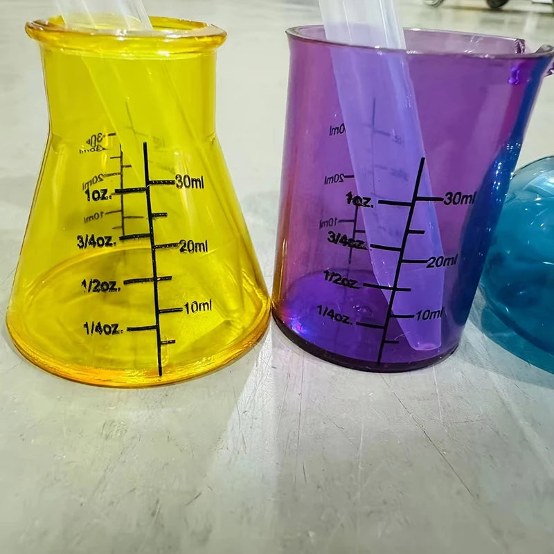 4-Piece Kids Mini Measuring Cups | Educational Science Play Set Educational Measuring Set QXL