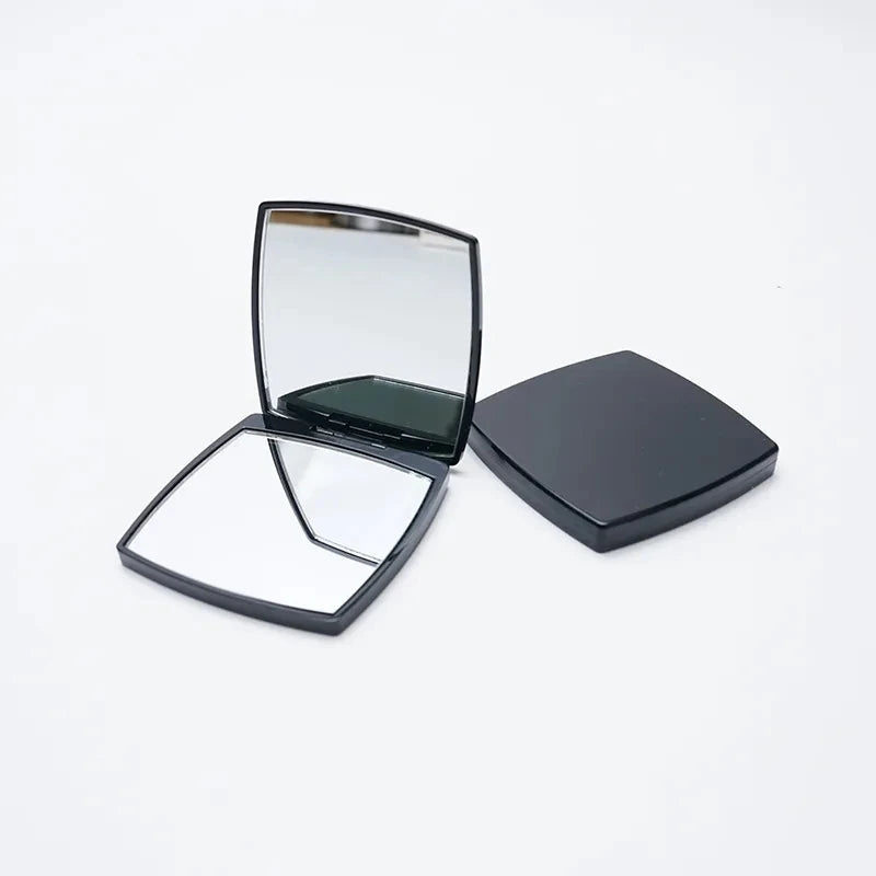 Square Double-Sided Compact Pocket Mirror | Portable Makeup Compact Pocket Mirror QXL