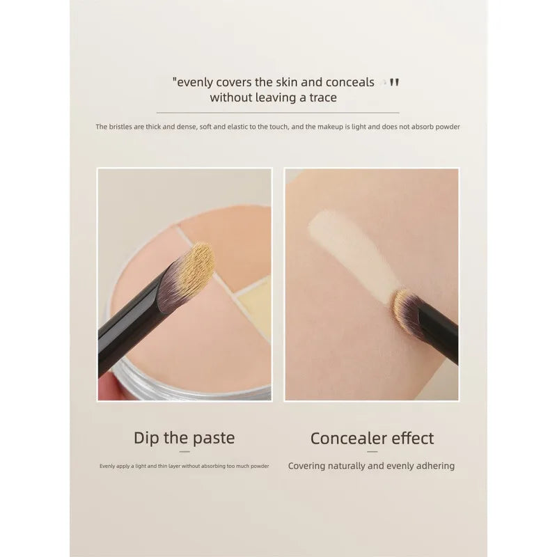 L32 Fingertip Concealer Brush | Wool Fiber Makeup Brush Concealer Brush QXL