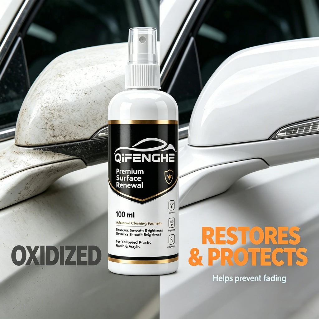 QIFENGHE 100ml Car Plastic Restorer Spray – Restore & Shine Car Plastic Restorer QXL
