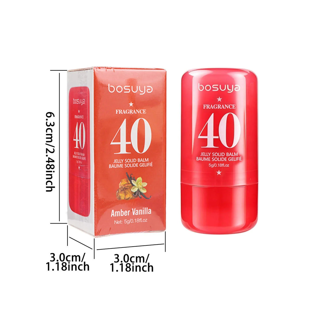 Jelly Solid Perfume Balm Stick | Long-Lasting Fresh Scent Solid Perfume Balm QXL