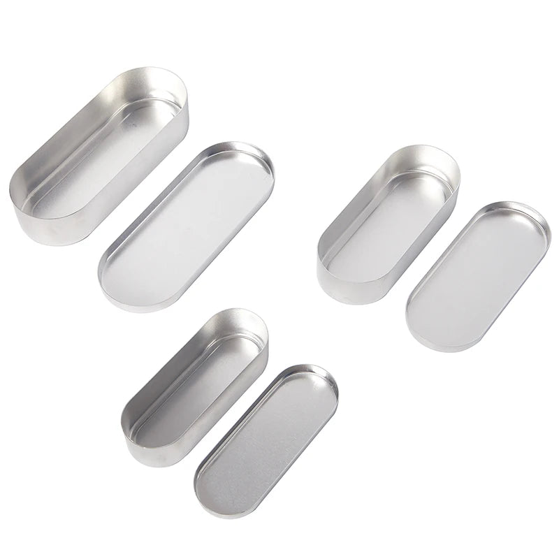 Aluminum Sterilization Box 5/10/20ml | Nail & Dental Tool Tray Sterilization Box QXL
