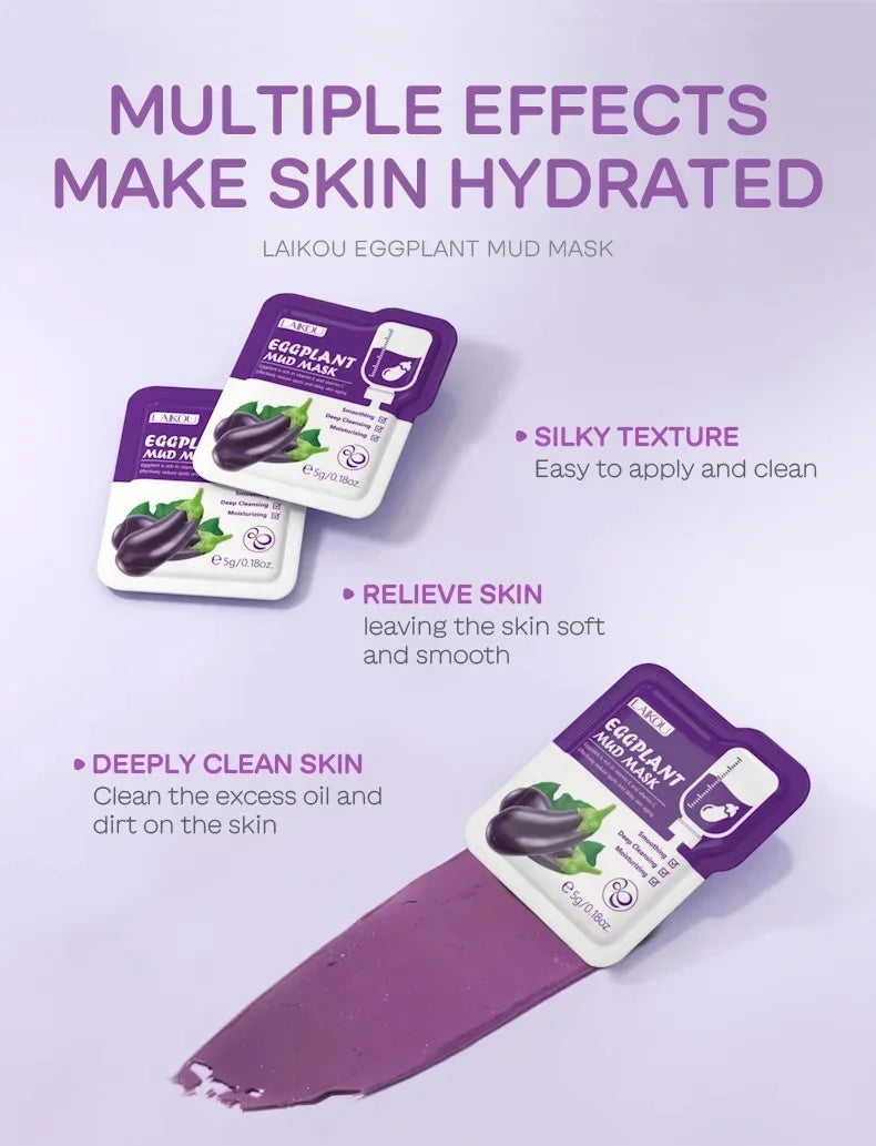 LAIKOU 5-Pack Overnight Sleeping Face Masks | Hydrating Skin Care Sleeping Face Mask QXL
