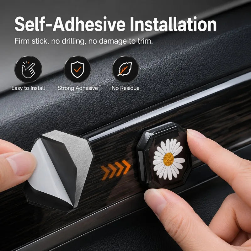 Magnetic Seat Belt Buckle Holder – Anti-Rattle Car Clip Car Interior Accessory QXL