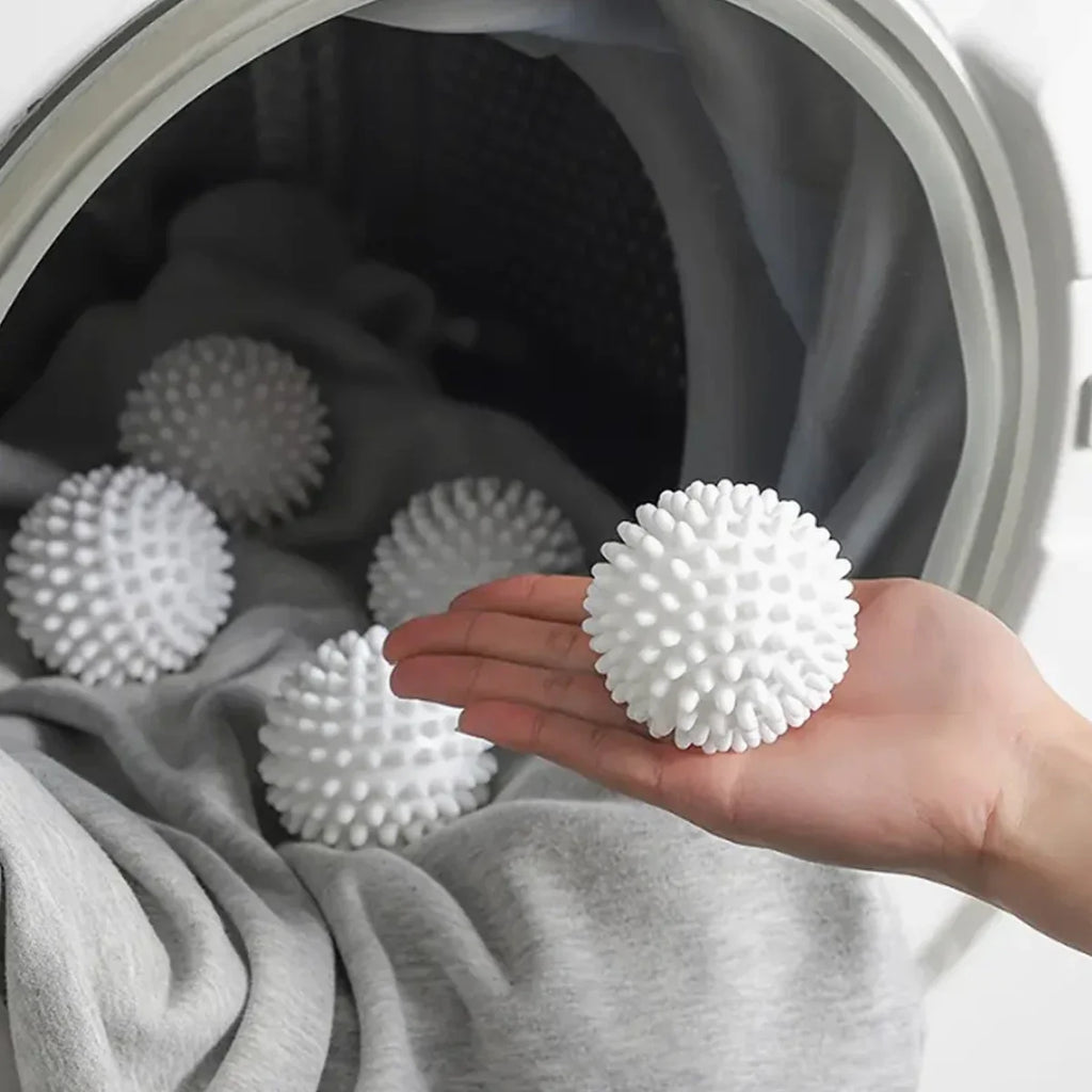 TPR Laundry Balls Anti-Tangle Hair & Lint Remover | 1/4-Pack Laundry Ball QXL