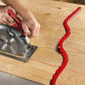 2m Flexible Woodworking Profiling Strip | Gear-Chain Curve Tool Woodworking Profile Tool QXL 2m